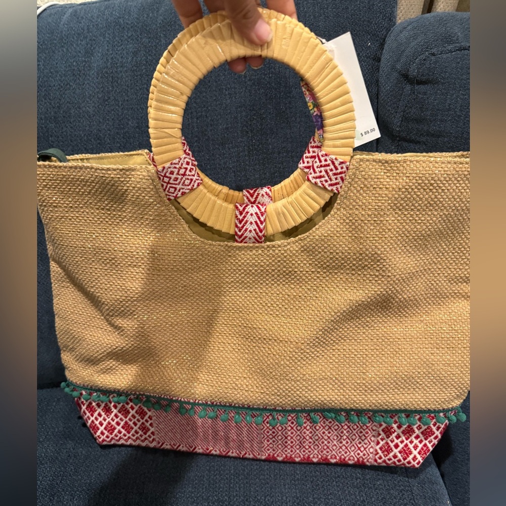 Cherry beaded cross‎ body - Picture 4 of 6